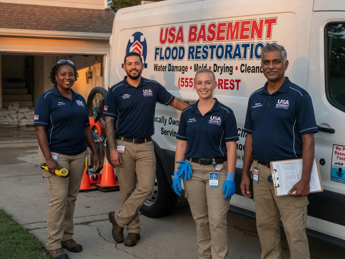Basement Flood Cleanup company in Hume, CA